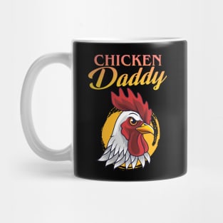 Chicken Daddy Chicken Dad Farmer Poultry Farmer Mug